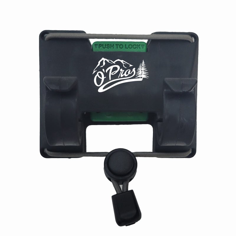 O'Pros Outdoor Professionals (Oâ€™Pros) Belt Clip Rod Holder â€“ Hands-Free - Slide Lock System with 360Â° Rotation for Fly Fishing and Spinning Rods - Image 2